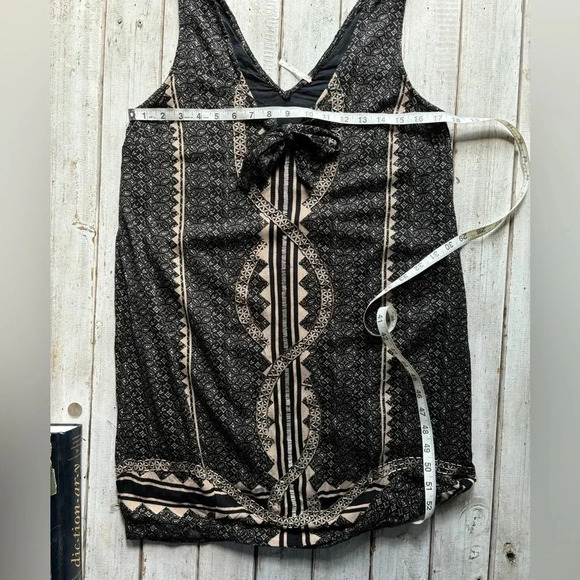 Free People | beaded | tie front | art deco | tank | tunic | dress | S - Picture 5 of 13